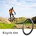 Xoeryoy Bike Tires 26x1.95Inch Mountain Non-Slip Tire for Road Mountain Mud Dirt Offroad Bike