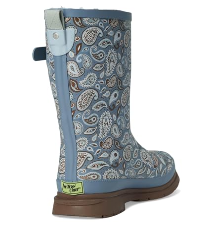 Image of Western Chief Women's Waterproof Mid Rain Boots | Ladies pull on mid rain boots with adjustable buckle, cushioned insole, and rubber outsole for wet weather and outdoor wear.
