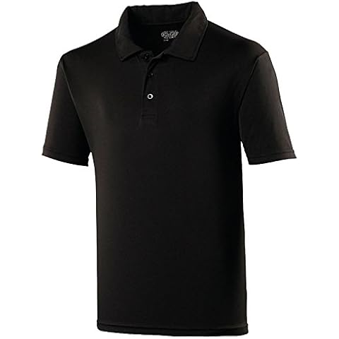 AWDis Cool Polo Shirt in Jet Black Cover
