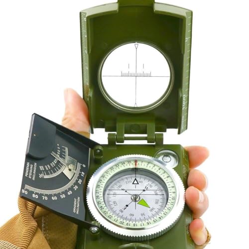 Boussole de survie pour camping et navigation de randonnée - 3