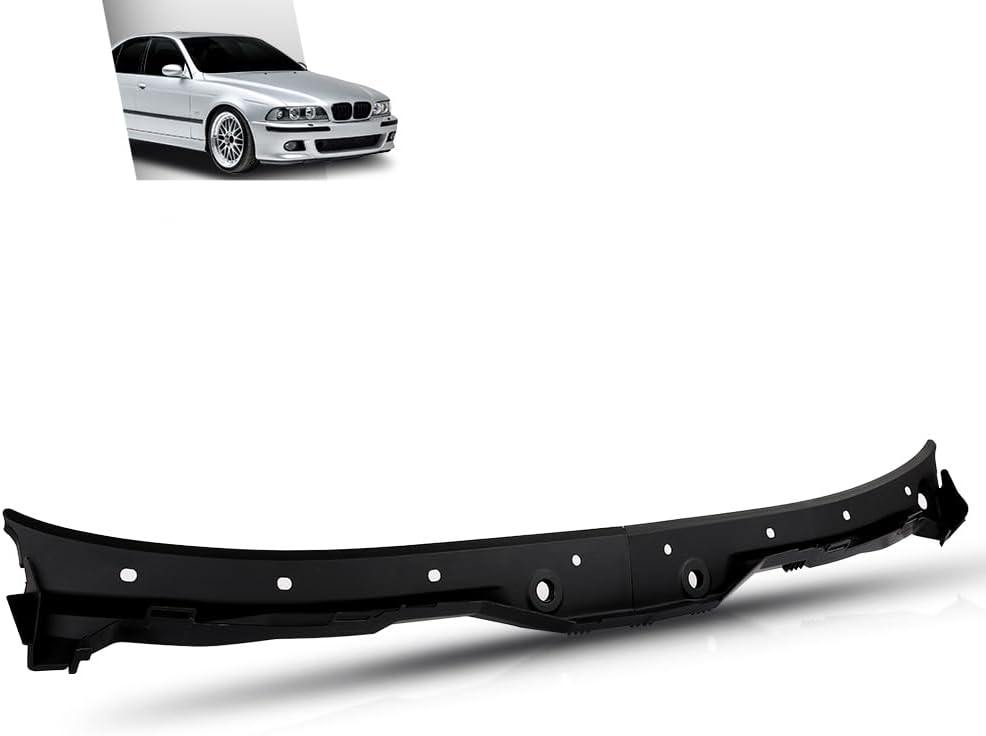 G-PLUS Windshield Cowl Panel Cover Compatible with BMW 5 Series E39 1995-2004 51718159292