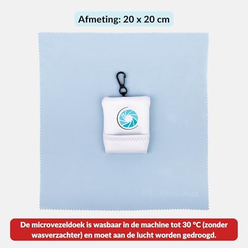 Hama Microvezel-Reinigingsdoek Pocket Zwart - Marcels Webwinkel