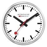 Mondaine - Wall Clock A990.CLOCK.16SBB 25cm - Official Swiss Railways Clock