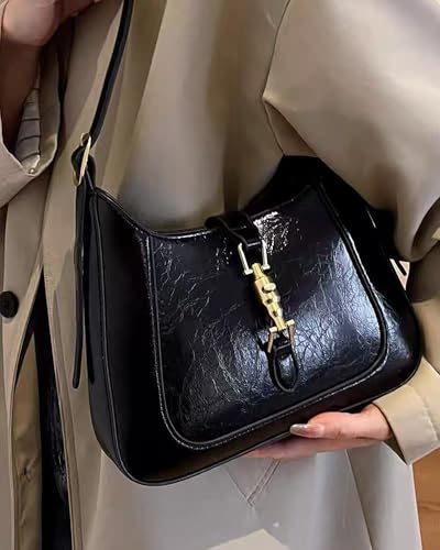 Image of NEWBELLA Small Shoulder Bags for Women - Trendy Underarm Purse & Crossbody Handbag for Daily Commute & Evening