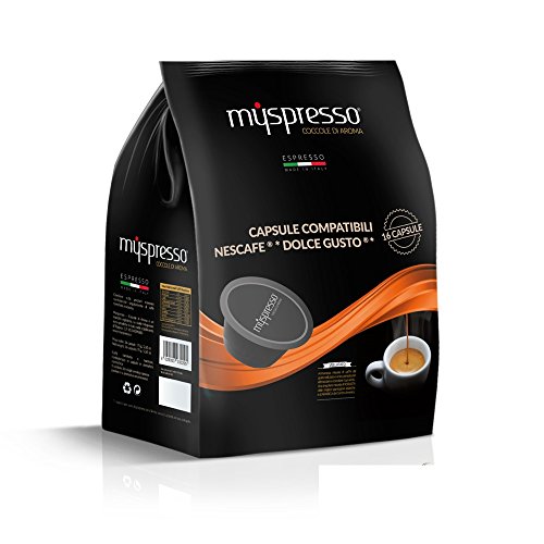 96 Capsule Myspresso Arancione- Miscela vellutata