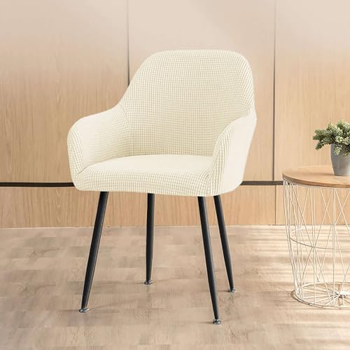 Housses de chaise élastiques en fourrure bleue premium amovibles - 3