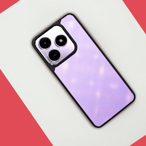 Image of AIBEX Crystal Clear Back Case Compatible with Realme C63 / Realme Narzo N63 Back Cover Case | 360 Degree Protection | Shock Proof Design | Transparent Back Cover (PC & TPU, Black Bumper)