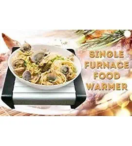 Flipco Food Warmer and Buffet Server Food Warmer Portable Easily Portable Single Furnace Candle Aluminum