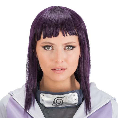 Cosplay anime Hinata Hyuga perruque de costume Naruto femme Chaks