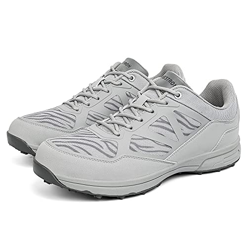 Image of THESTRON Men Golf Shoes Spring Summer Breathable Spikeless Golf Training Sport Sneakers Big Size US 7-14 Golf Walking Shoes 