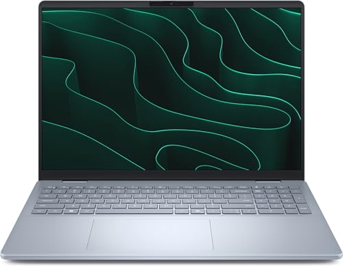 Image of Dell 16 Plus Personal Laptop, 2025, 16 inch 1920x1200, Touch, Intel-8 Core Ultra 9 288V, 32GB LPDDR5, 1TB SSD, Win11 Pro, Backlit KB, Wi-Fi 7, BT 5.3, Thunderbolt 4, 1080p + IR Camera, Ice Blue
