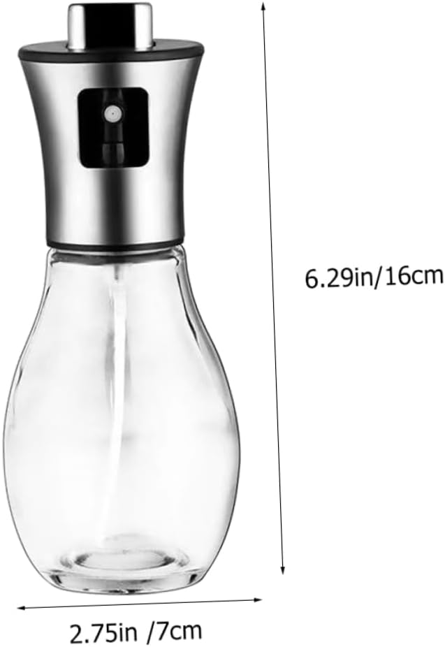 KICHOUSE 2pcs Stainless Steel Oil Sprayer Kitchen Oil Mister Spray Bottle for Spray Bottles for Sprayer Dispenser