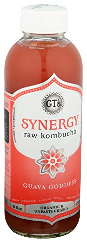 Gt's Kombucha, Guava Goddess 16 Fl Oz #TOP2