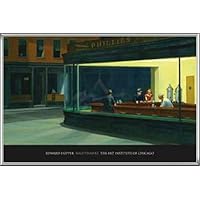 Amazon | ポスター エドワード ホッパー ナイトホークス