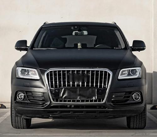 Image of LZLRUN Frosted Black Forged Carbon Fiber Car Vinyl Wrap Film 1ft x 3.5ft