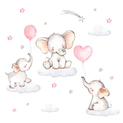 Little Deco Elefanten mit Ballons DL212-38