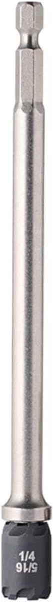 Malco MSHXLCST 6 in. Reversible CRHEX SawTooth Hex Driver 1/4 in. and 5/16 in.