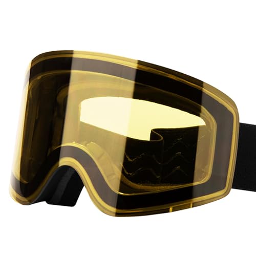 Lunettes de ski avec double couche optique et protection UV pour le snowboard outdoor