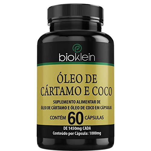 Óleo de Cártamo e Coco- 60 Cápsulas - Bioklein, Bioklein