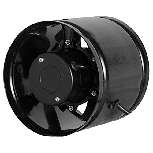 ventilador de extracción de un gran 6 pulgadas led cocina extractor ventilador ventilador de metal industrial 220V