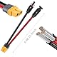 ZkeeShop Solarkabel 10AWG Kabel Solarstecker auf XT60 Adapter 6mm2 Kabel Solar Solarpanel Kompatibel für Ecoflow Bluetti Powerstation (0.6M)