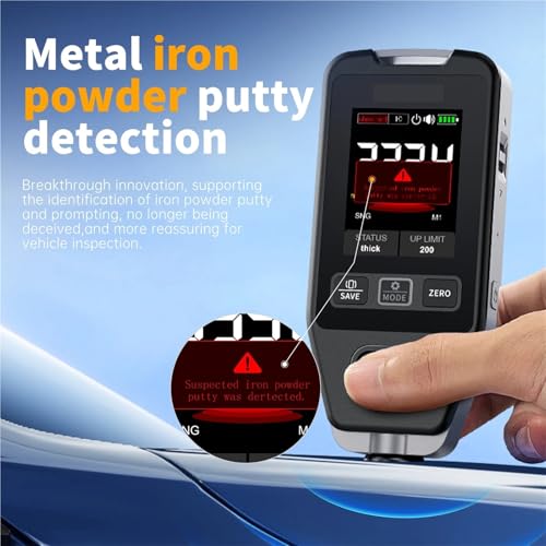 Medidor de espesor para pintura de autos miniatura 4