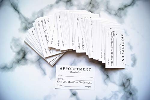Rxbc2011 Appointment Reminder Cards (Pack Of 100) For Dentist Therapist Doctor Hair Salon Pack Of 100 #TOP5