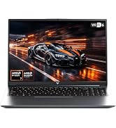 KAIGERR Gaming Laptop with AMD Ryzen 7430U(Up to 4.3GHz), 16GB DDR4 512GB SSD Laptop Computer, 19...