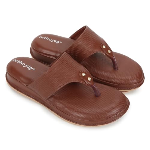 Image of ORTHO JOY doctor Fancy Slipper for women || Orthopedic Women's Fancy slippers For Women