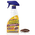 Bed Bug Killer Spray - Double Strength Cypermethrin & Tetramethrin Formula, Kills Adult Bed Bugs, Eggs and Nymphs. Suitable For Mattresses, Bed Frames, Carpets, Cracks, Crevices and Surfaces - 500ml