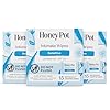 The Honey Pot Company - Feminine Wipes - Individually Wrapped - Daily PH Balancing, Fragrance & Sulfate Free Wipes for Intimate Parts, Body, or Face - Hygiene Products - Sensitive - 15 Ct (Pack 3)