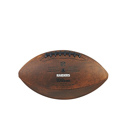 Bola Futebol Americano Nfl Jr Throwback Team Logo Oakland Raiders, Wilson