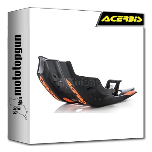 Sabot moteur noir orange Acerbis 0023601.313 compatible avec Husqvarna FC 450 2019-2020