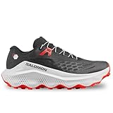 Salomon Hommes Chaussures de Trail Running Ultra Glide 4 Code 491413 Noir, Noir Blanc Rouge, 42 2/3 EU