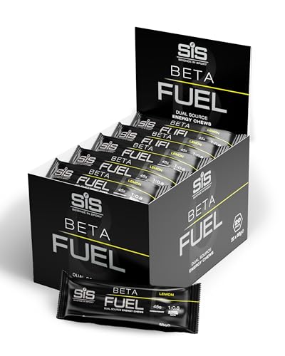 SIS BAR BETA FUEL ENERGY CHEW LEMON 60G EU6 1X20