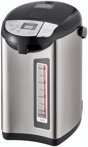 TIGER PDZ-A50U 5.0 Liter Water Boiler and Warmer with 4 Auto-Temp...