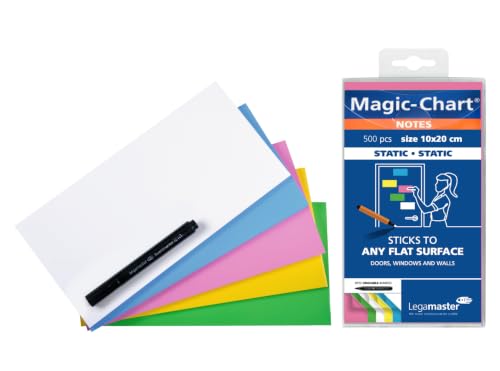 Legamaster Magic-Chart Notes 10 x 20 cm 500 sztuk ASSORTOWANE