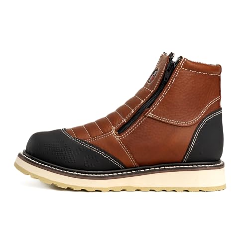 Image of King Welt Ultra Flex 6 inch 337 Zipper Double Density Lightweight Men Work Boots