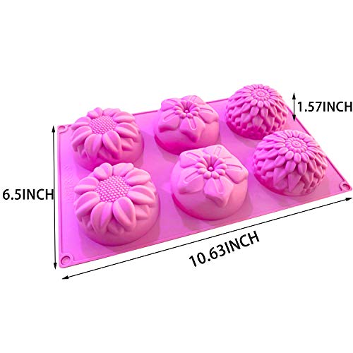 3 Pack Silicone Soap Molds - Image 4