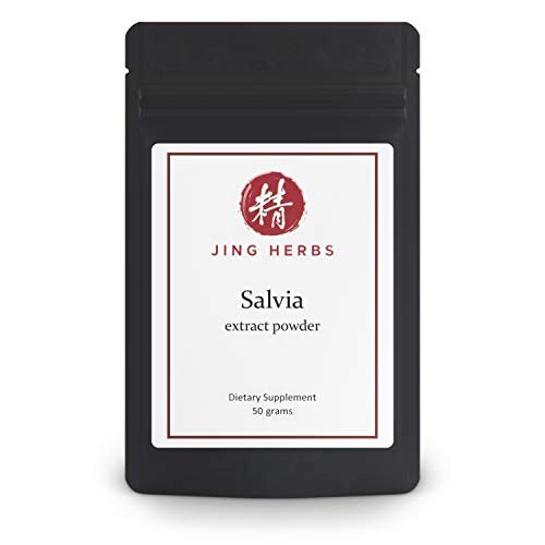Jing Herbs Salvia Extract Powder 50 Grams Jing Herbs Salvia Extract Powder 50 Grams