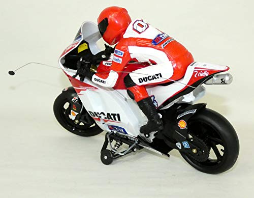 NewRay 88815 - Ferngesteuertes Modellmotorrad Ducati Desmosedici - C.Stoner Nr.4 1:9