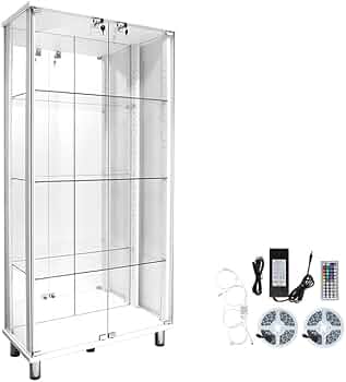 Amazon.co.jp: 地球家具 ライティングガラスコレクションケース Giorno Amazon.co.jp: 地球家具 ライティングガラスコレクションケース Giorno