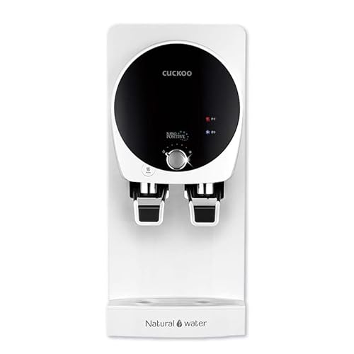 CUCKOO King Top Hot & Cold Water Purifier with Adv. Nano Positive Filtration | Provides Hot, Cold & Ambient Water | Stainless Steel Tank Hot 1L Cold 1L | No Water Wastage | Only for TDS Under 350