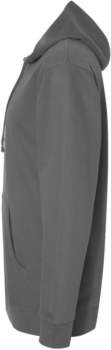 Independent Trading Co. Midweight Hooded Pullover Sweatshirt XL Charcoal - Image 4