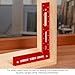 Woodpeckers Precision Woodworking Square, 12 Inch, Aluminum, USA Made, Feature Packed Square, Self Standing, Shoulder Lip, Laser Engraved Scales