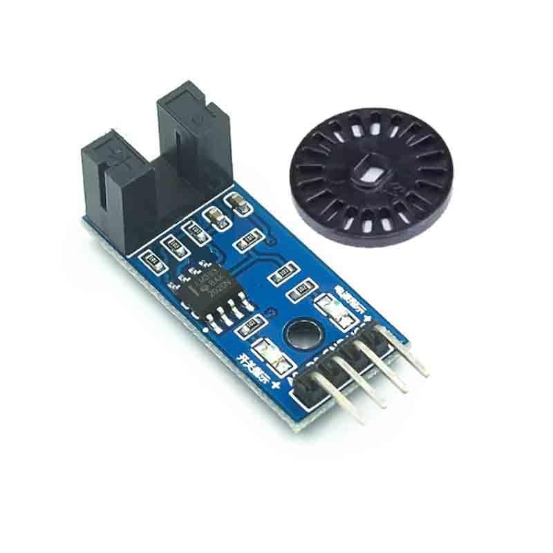 20sets LM393 Speed Measuring Module Sensor Slot Type IR Optocoupler DIY Kit with Encoders
