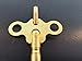 Generic Tools and Replacement for Clock. Brass Double End Clock Key Size 7/1
