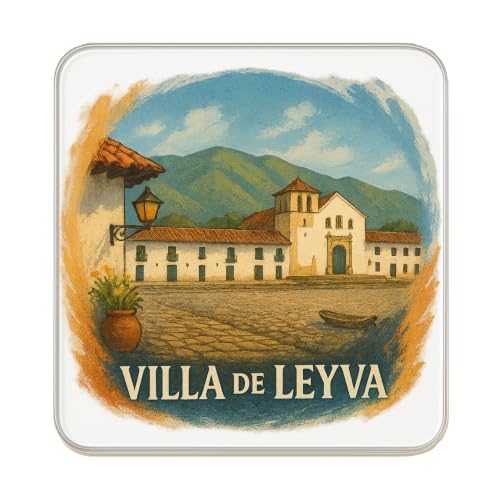 Villa de Leyva, Colombie Aimant de Réfrigérateur - Souvenir Voyage Cadeau Aimant