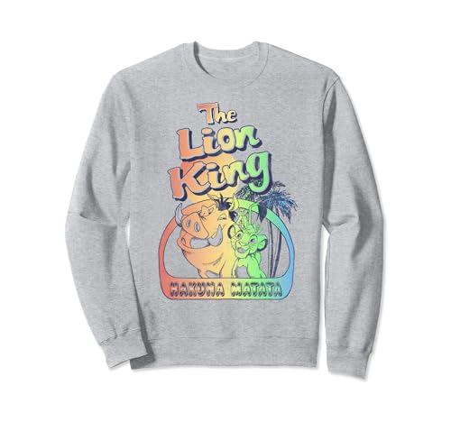 Sweatshirt Hakuna Matata Disney pour vos sorties décontractées