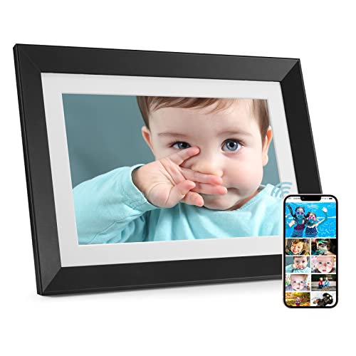 Digital Picture Frame - Benibela 10.1 Inch Wifi Ai Smart Electronic Photo Frame With Ips Touch Screen, Ai Recognition, 2 Filter, 32Gb Slideshow Display, Share Photo Video Anywhere Via Email App Usb #TOP19